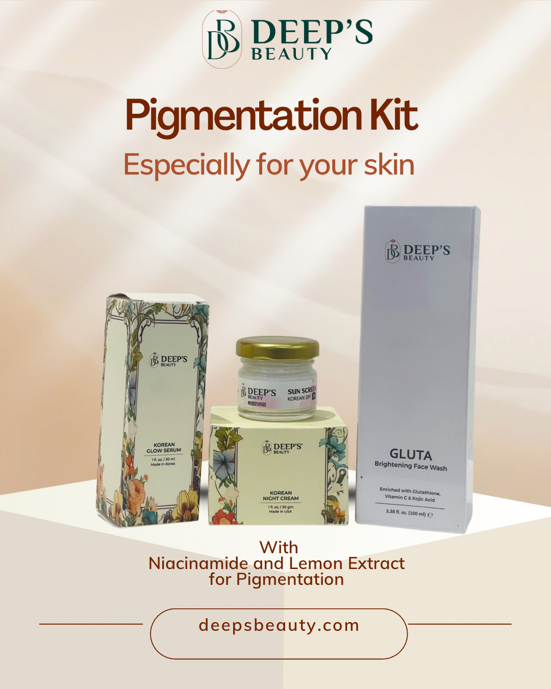 Pigmentation Removal combo kit