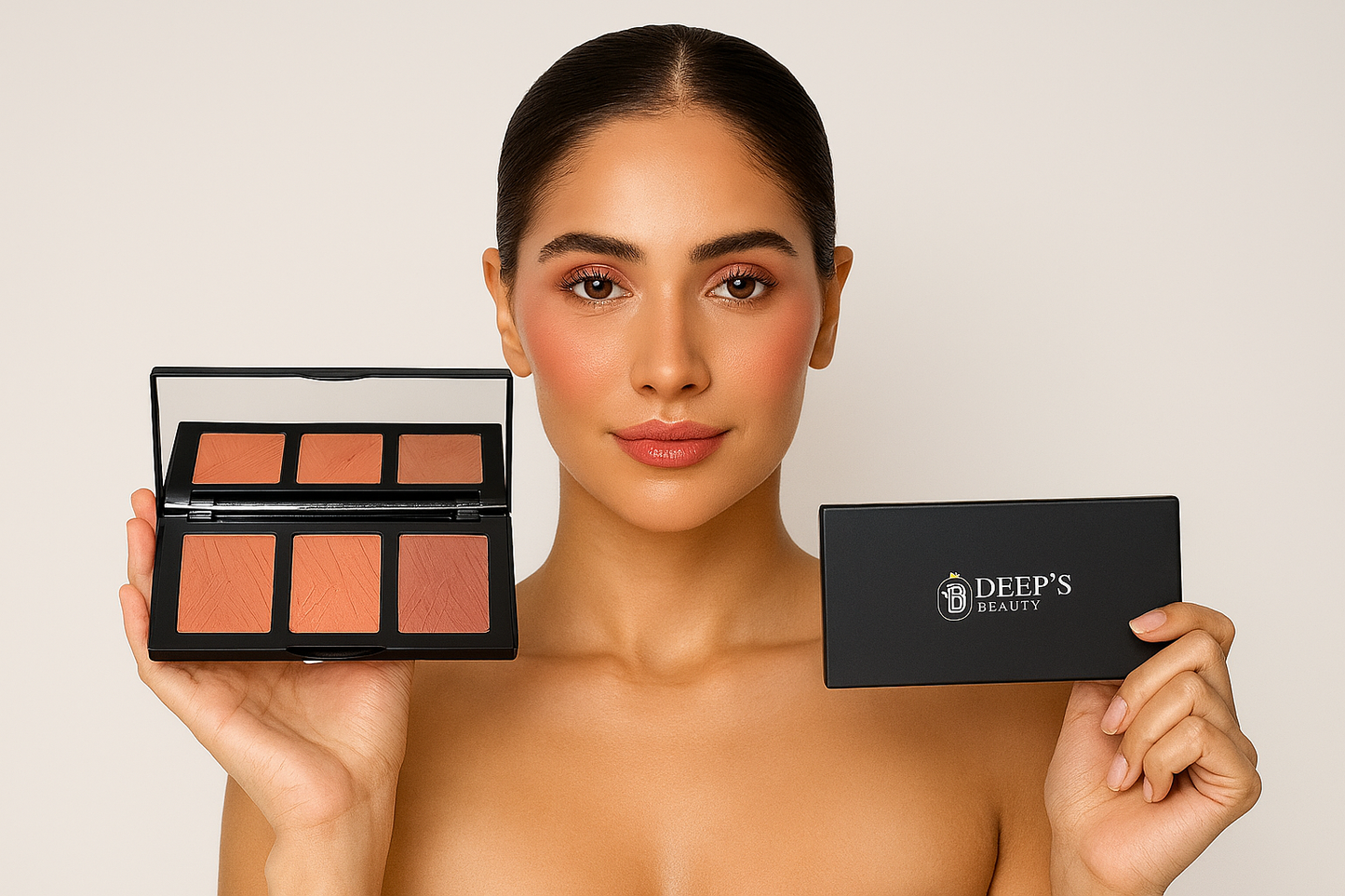 3 in 1 Blush Palette - Kissable