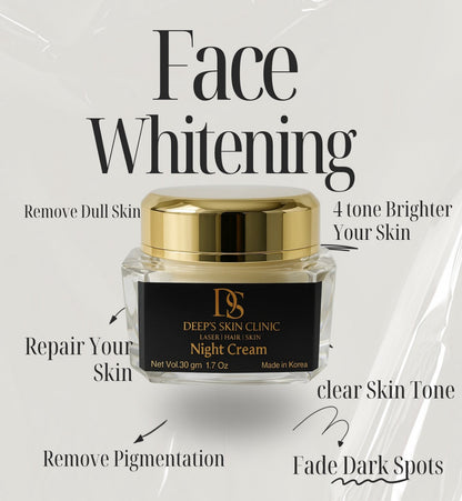 Korean whitening Night Cream