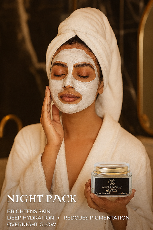 Korean whitening Night pack