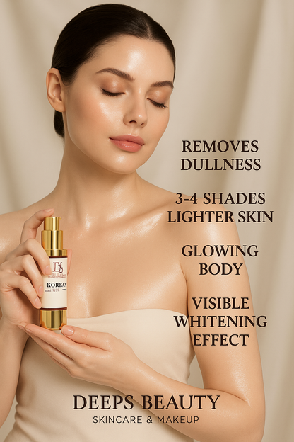 Korean Body whitening Oil